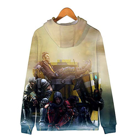 Image of Borderlands 3D Printed Hoodies Pullover Sweatshirt