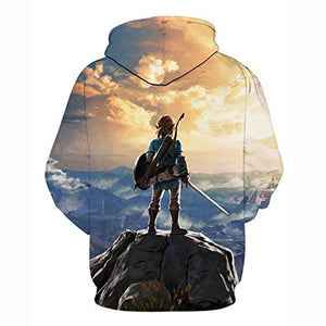 The Legend of Zelda Hoodie - 3D Print Hooded Pullover