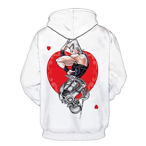 JoJo's Bizarre Adventure Hoodies - 3D Printed Pullover Hooded Sweatshirt