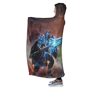 World of Warcraft Hooed Blankets - Wow Alliance Wearable Blanket Hoodie