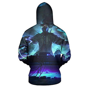 League of Legends Hoodies - Unisex 3D Print Pullover Gaming Hoodie