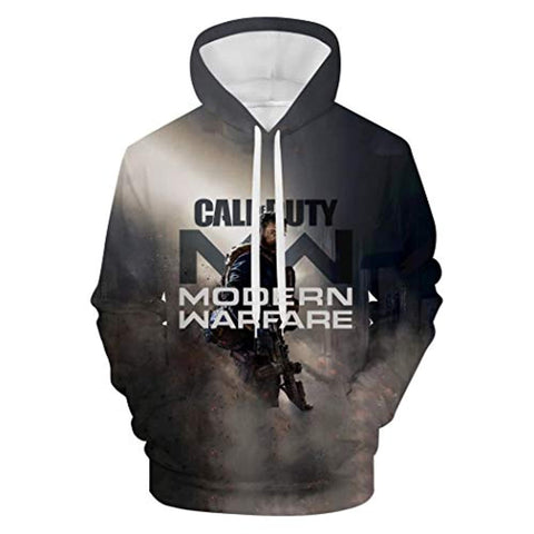 Image of 3D Printed Call of Duty Hoodie Pullover Sweatshirt