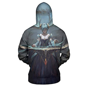 League of Legends Hoodies - Unisex 3D Print Pullover Gaming Hoodie