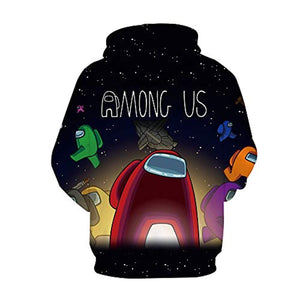 Game Among Us Hoodie - 3D Print Pullover Hoodie