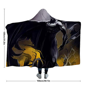 Movie Hooded Blanket - Batman Soft Warm Throw Blanket