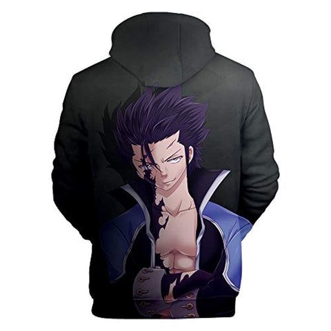 Image of Anime Fairy Tail Hoodie Natsu Dragneel Jacket - Hoody Pullovers Sweatshirt