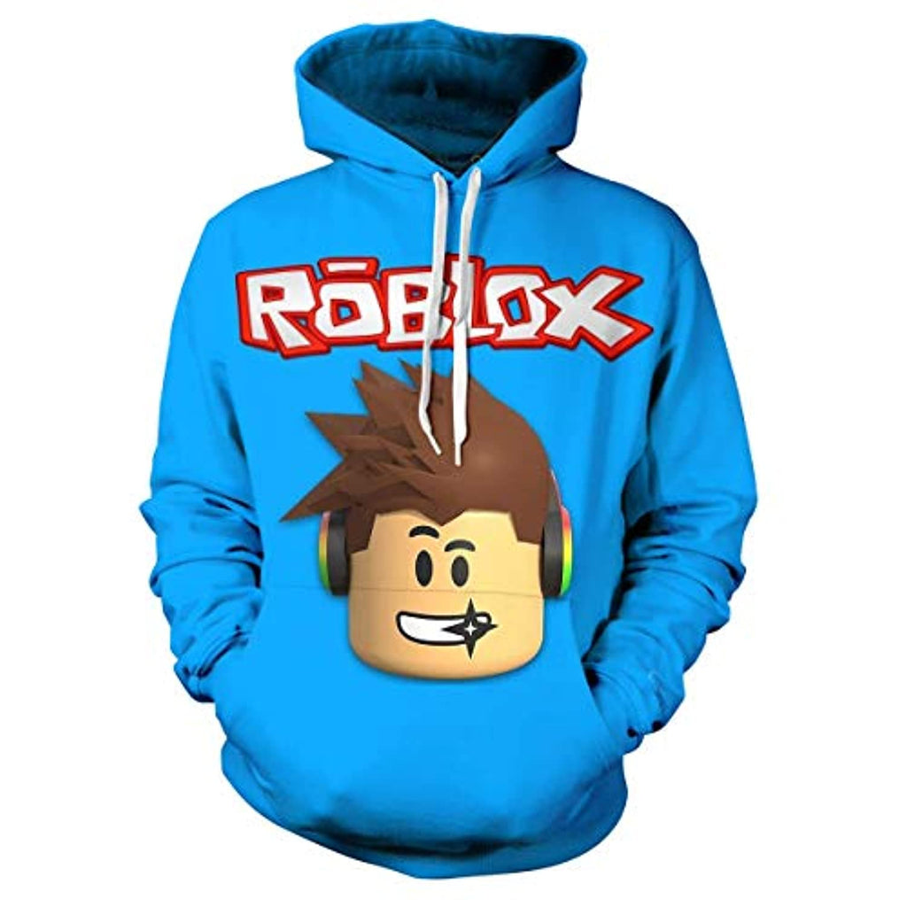 Roblox Man Face Hooded Sweatshirt 