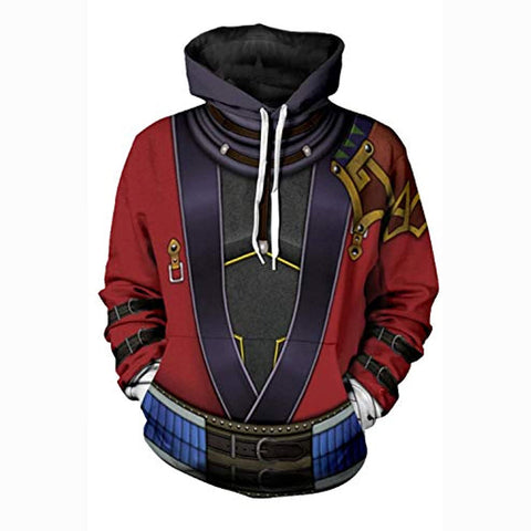 Image of Final Fantasy Hoodie - Auron 3D Print Long Sleeve Hooded Jumper