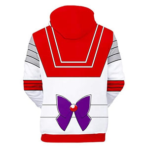 Anime Sailor Moon Hoodie - 3D Print Pullover Hoodie