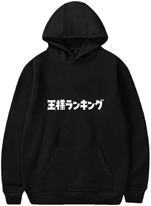 Manga Ranking of Kings Hoodies - King Ranking Bojji Casual Hooded Pullover