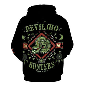 Monster Hunter World Hoodies - Deviliho 3D Print Casual Pullover