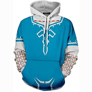 The Legend of Zelda Hoodie - 3D Print Hooded Pullover