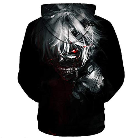 Image of Unisex Tokyo Ghoul Hoodie Outwear Jacket