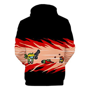 Video Game Among Us Hoodie -  3D Print Casual Pullover Drawstring Hoodie