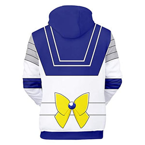 Anime Sailor Moon Hoodie - 3D Print Pullover Hoodie