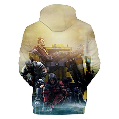 Image of Borderlands 3D Printed Hoodies Pullover Sweatshirt