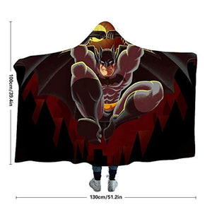 Batman Movie Hooded Blanket - Arctic Velvet Blanket