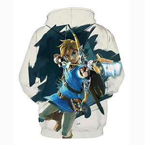 The Legend of Zelda Hoodie - 3D Print Hooded Pullover