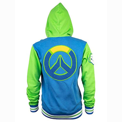 Image of Overwatch Hoodie - Overwatch Varsity Lucio Zip-Up Hoodie