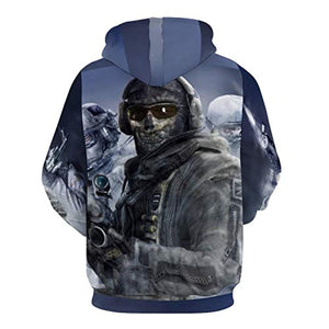 Call of Duty Hoodies - 3D Print Call of Duty Hooded Drawstring Sweaters