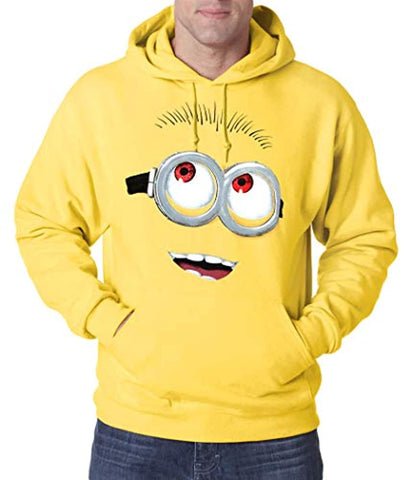 Image of Despicable Me Minion Face Hoodie