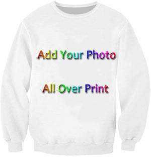 Custom Hoodies for Men and Women Funny 3D Print Hooded Sweatshirt Design Your Own Personalized Pullover