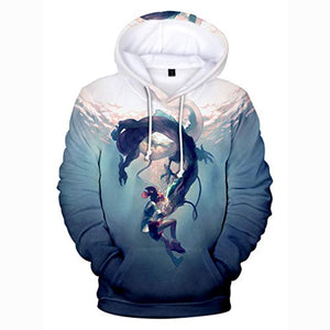 Anime Spirited Away Hoodies - Unisex 3D Hooded Pullover Sweatshirt