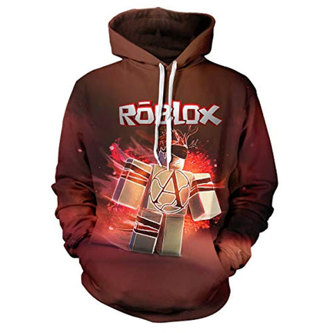 Image of Game Roblox Fashion Sweatshirt - Sport Long-Sleeved Hoodie