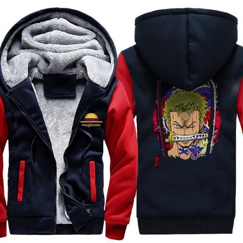 Image of One Piece Zipper Hooded Tracksuits - Long Sleeve Hoodies
