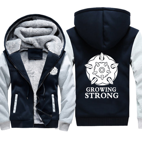 Image of Game of Thrones Jackets - Solid Color House Tyrell Icon Fleece Jacket