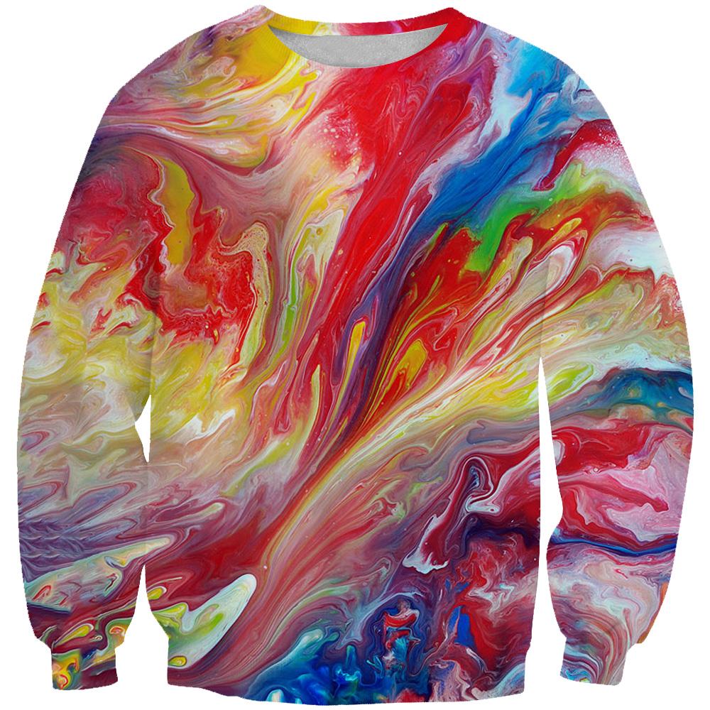 Colorful Paint Hoodies - Colorful Pullover Hoodie