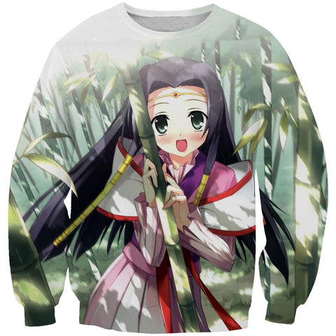 Image of Sword Art Online Watch Hoodies - Pullover Bamboo Grey Hoodie