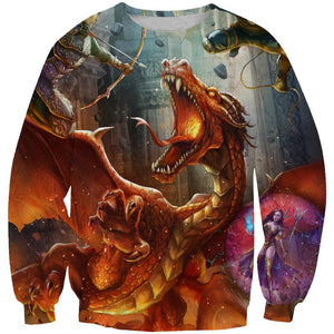 Dungeons and Dragons Adventure Hoodies - Pullover Nerd Hoodie