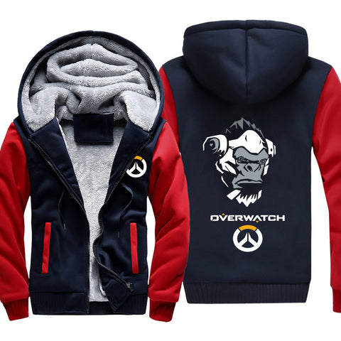 Image of Overwatch Death Winston Jackets - Black Super Cool Jacket