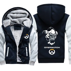 Overwatch Death Winston Jackets - Black Super Cool Jacket