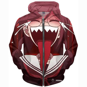 Danganronpa Hoodies - Zip Up Toko Fukawa/Genocider Sho Hoodie