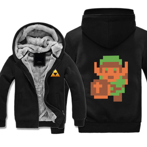 Image of ZELDA Jackets - Solid Color ZELDA Of The Dog Super Cute Fleece Jacket