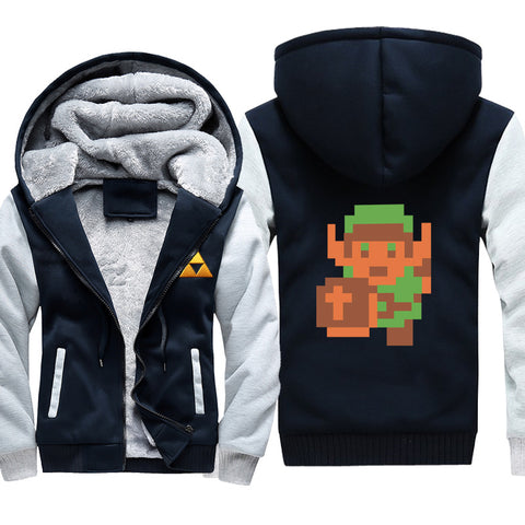 Image of ZELDA Jackets - Solid Color ZELDA Of The Dog Super Cute Fleece Jacket