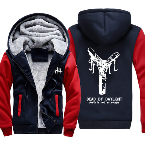 Image of Dead by Daylight Jackets - Solid Color Dead by Daylight Icon Fleece Jacket