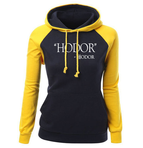 Image of HODOR Hoodies - HODOR Hoodie Series HODOR Women Fleece Hoodie