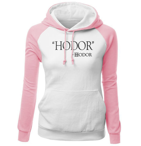 Image of HODOR Hoodies - HODOR Hoodie Series HODOR Women Fleece Hoodie