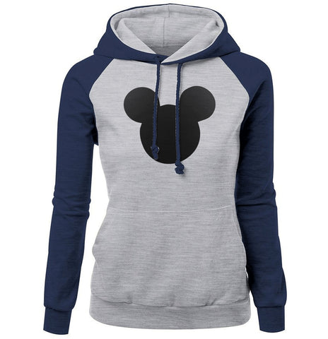 Image of Mickey Mouse Hoodies - Mickey Mouse Hoodie Series Mickey Mouse Women Super Cute Fleece Hoodie