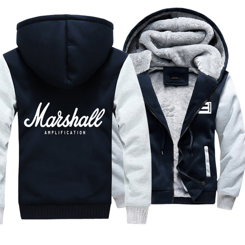 Image of Eminem Jackets - Solid Color Eminem Marshall Super Cool Fleece Jacket