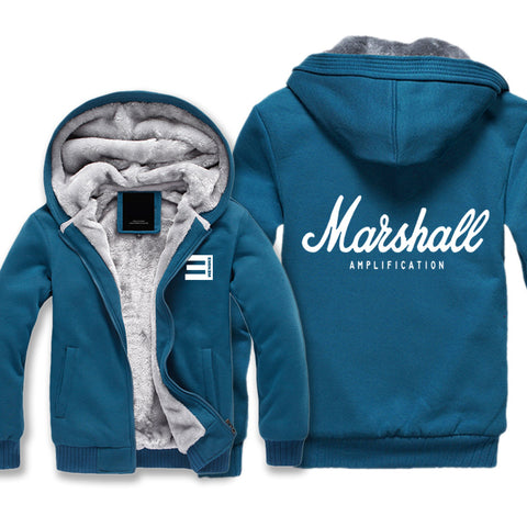 Image of Eminem Jackets - Solid Color Eminem Marshall Super Cool Fleece Jacket