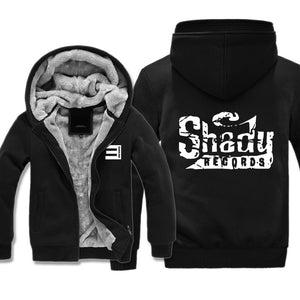 Eminem Jackets - Solid Color Eminem Shady Records Super Cool Fleece Jacket
