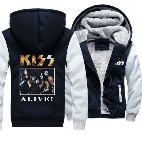 Image of Kiss Jackets - Solid Color Kiss Series Super Cool Fleece Jacket