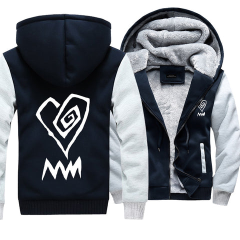 Image of Marilyn Manson Jackets - Solid Color Marilyn Manson Rock Band White Icon Super Cool Fleece Jacket