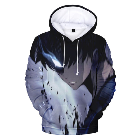 Image of Anime Solo Leveling Sung Jin Woo 3D Printed Hoodies Sweatshirts