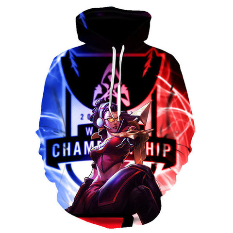 Image of 3D Printed League of legends Hoodies