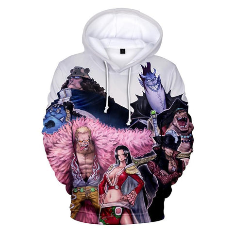 Image of One Piece 3D Printed Hoodie - Men/Women Long Sleeve Hooded Sweatshirts